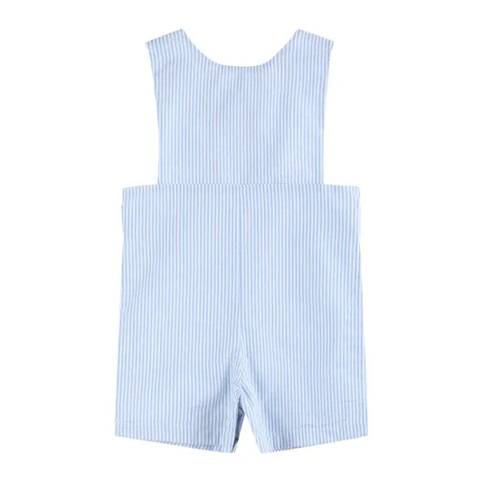 Lil Brother Seersucker Smocked Jon Jon