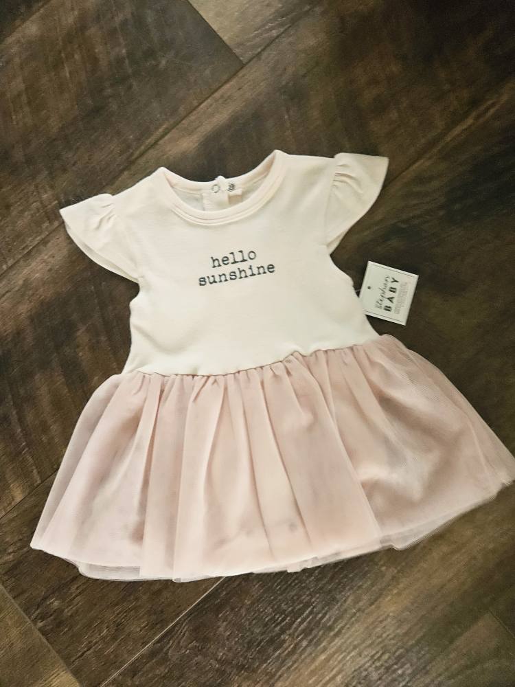 Hello Sunshine Snapshirt with Tutu