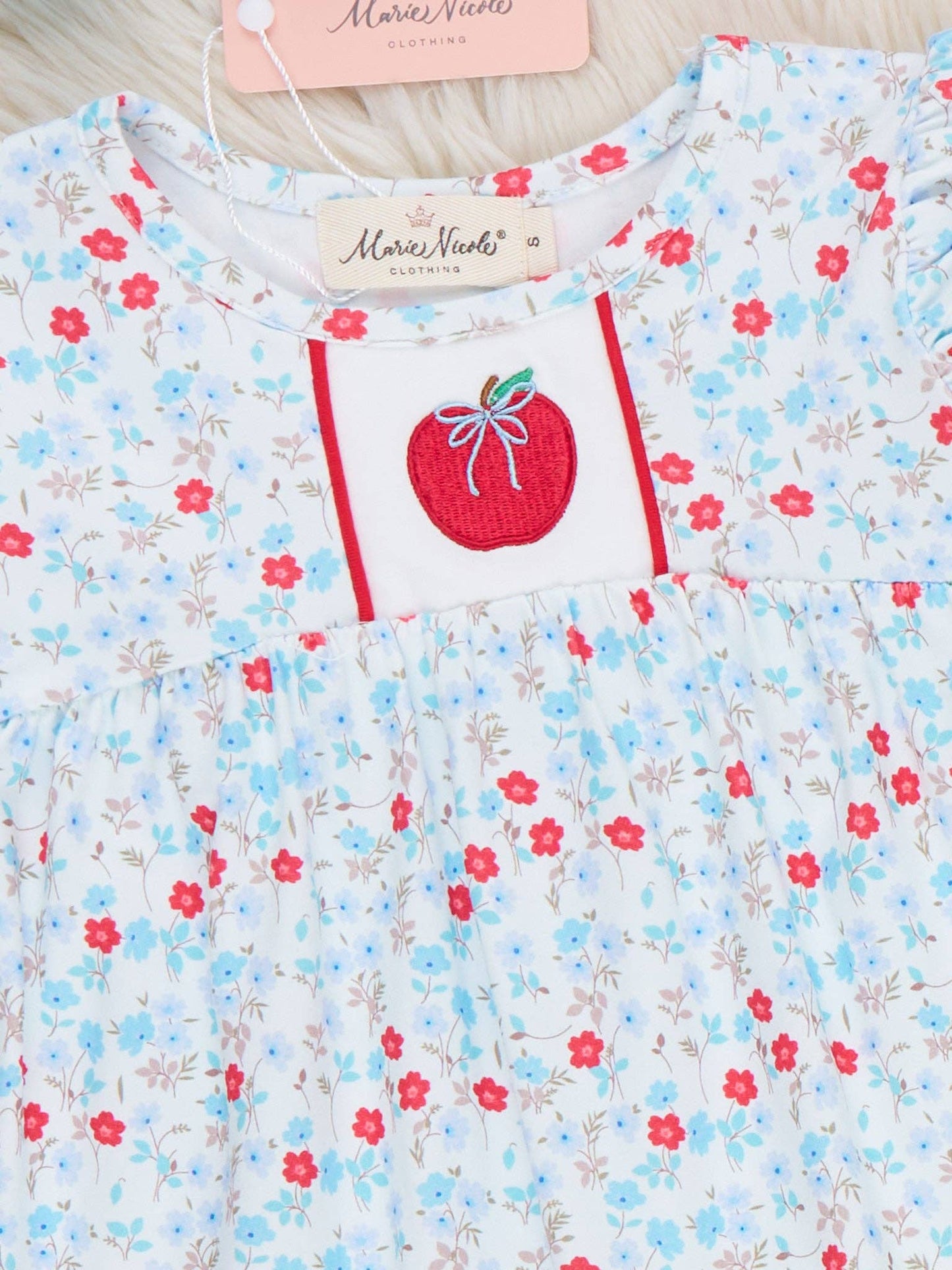 Orchard Bloom Floral Ruffle Dress