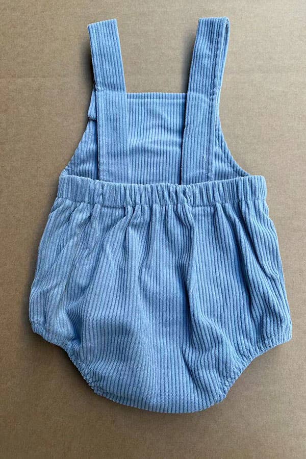 Halloween embroidery corduroy baby boutique romper 2601100M
