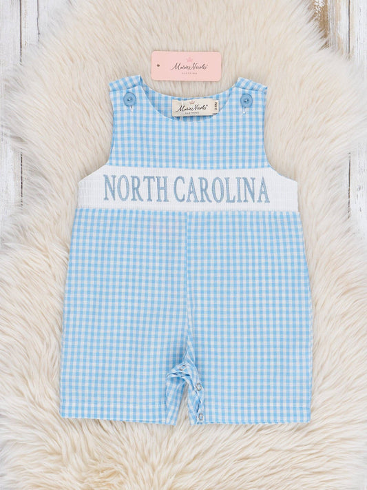 North Carolina Smocked Gingham Johnny