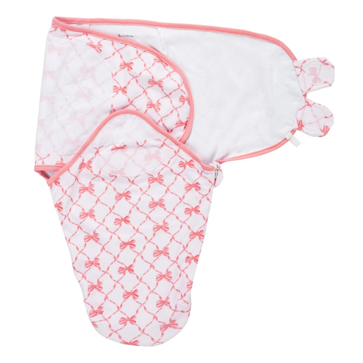 Pink Bow Swaddle
