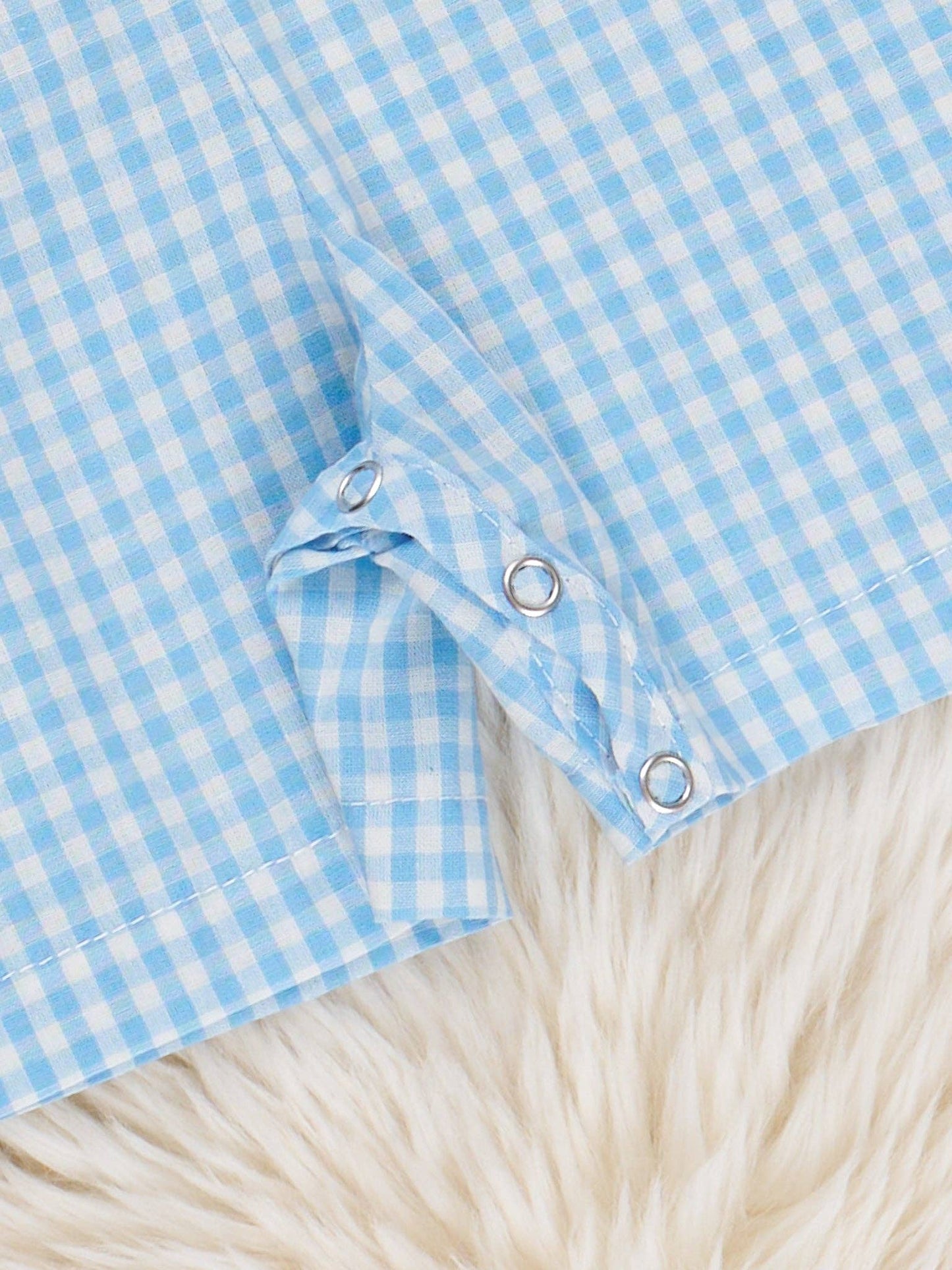 North Carolina Smocked Gingham Johnny
