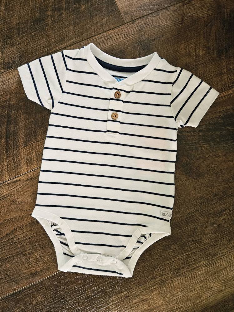 Rugged Butts Stripe Snap Shirt