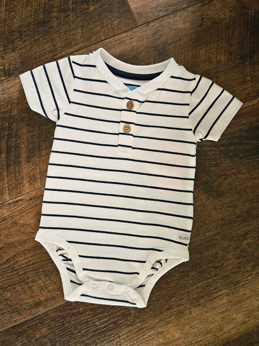 Rugged Butts Stripe Snap Shirt