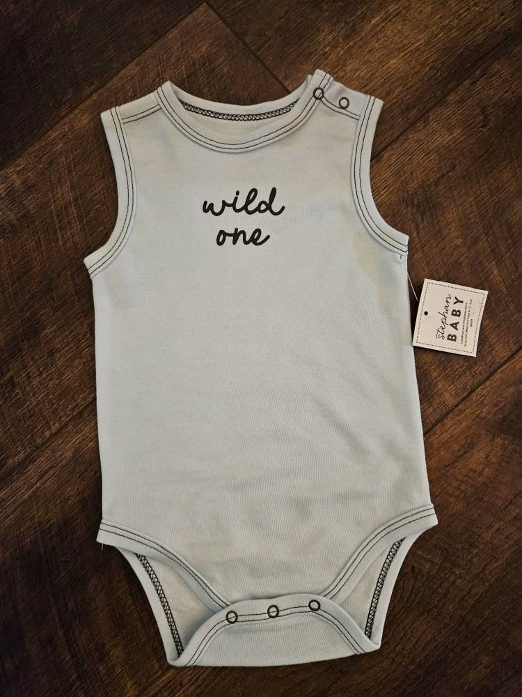 Wild One Sleeveless Snapshirt