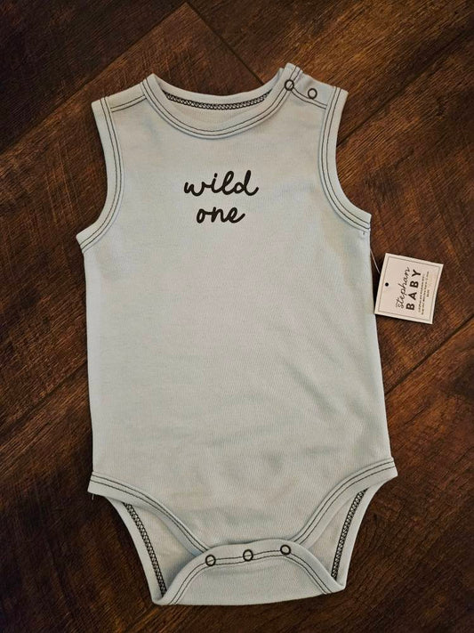 Wild One Sleeveless Snapshirt